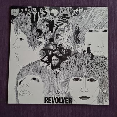 Tumnagel för auktion "The Beatles, Revolver, LP"