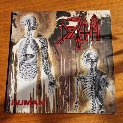 Tumnagel för auktion "Death - Human LP Relativity Records Autopsy Morbid Angel"