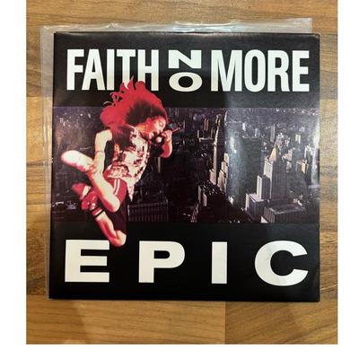 Tumnagel för auktion "Faith No More – Epic 7" single"