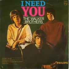 Tumnagel för auktion "THE WALKER BROTHERS "I NEED YOU"  PHILIPS EP 434 568 BE P.1966 UK PRESS"