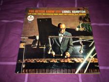 Tumnagel för auktion "LIONEL HAMPTON "YOU BETTER KNOW IT" IMPULSE LP A 78 P.1964 USA PRESS"