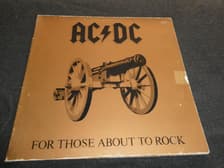 Tumnagel för auktion "AC/DC - For those about to rock - GER - 1981"