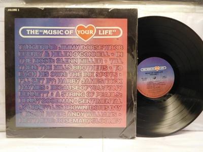 Tumnagel för auktion "THE MUSIC OF YOUR LIFE - V/A - 1"