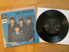 Tumnagel för auktion "EP Beatles Rock and Roll music +3 /Parlophone Sweden -65"