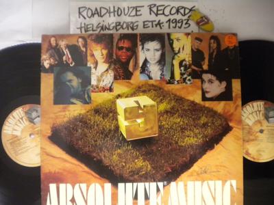 Tumnagel för auktion "ABSOLUTE MUSIC - 9 - V/A - 2 -LP"