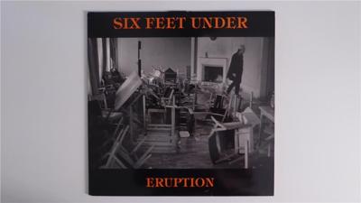 Tumnagel för auktion "SIX FEET UNDER - LP - ERUPTION - SVENSK HÅRDROCK 1984!!!"