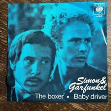 Tumnagel för auktion "SIMON & GARFUNKEL - The Boxer 1969. Folk. Prog-rock. PS-7"