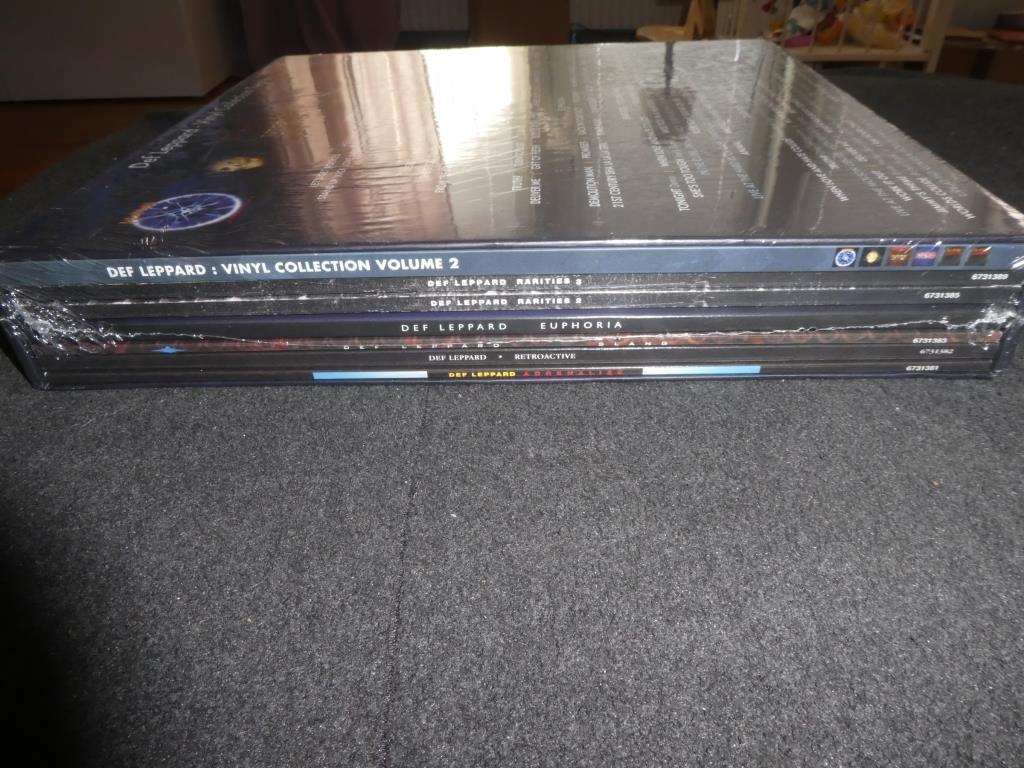 Def Leppard Vinyl box set volume two 10 LP Box2019 Ny Vinylkoll