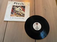 Tumnagel för auktion "Flesh - You Can´t Help(Sentimental Sunday) UK-press"