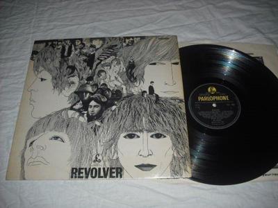 Tumnagel för auktion "Beatles - Revolver  UK  LP  1966 Stereo"