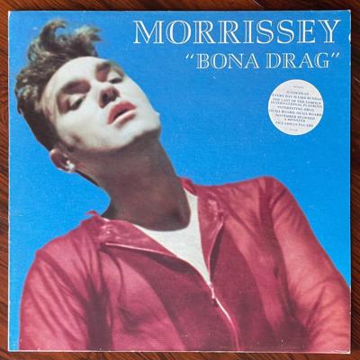 Tumnagel för auktion "Morrissey - Bona Drag - CLP 3788 -  EMI England "