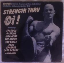 Tumnagel för auktion "V/A-Strength thru Oi! Lp UK PUNK/Oi/SKINHEAD The Strike"