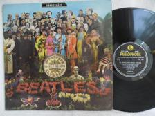 Tumnagel för auktion "BEATLES - Sgt PEPPERS LONELY HEARTS CLUB BAND - PCS 7027"