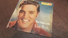 Tumnagel för auktion "Elvis Presley EP-skiva: "One Night With You" -Tyskland-press : Origianal"