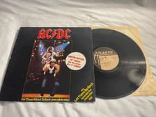 Tumnagel för auktion "AC/DC - For Those About To Rock - UK - 82 - Limited edition"