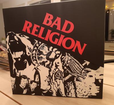 Tumnagel för auktion "Bad Religion 30 years LP Box"