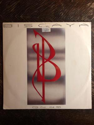 Tumnagel för auktion "BISCAYA - On 45. 4 Track Mini LP FVASHM METAL. 12"