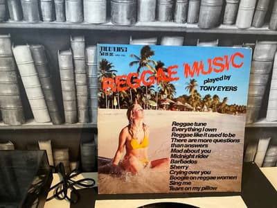 Tumnagel för auktion "TONY EYERS Reggae Music vinyl LP"