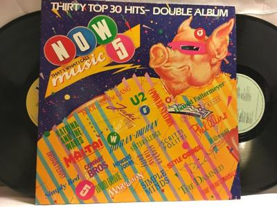 Tumnagel för auktion "NOW THAT´S WHAT I CALL MUSIC - 5 - 2-LP - V/A"