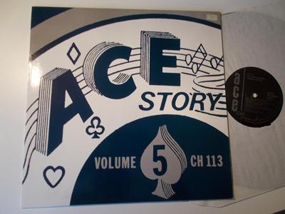 Tumnagel för auktion "V/A ACE STORY - Volume 5, LP Ace UK 1984 Rhythm & Blues"
