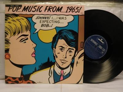Tumnagel för auktion "POP MUSIC FROM 1965 - V/A - LICHTENSTEIN STYLE COVER"