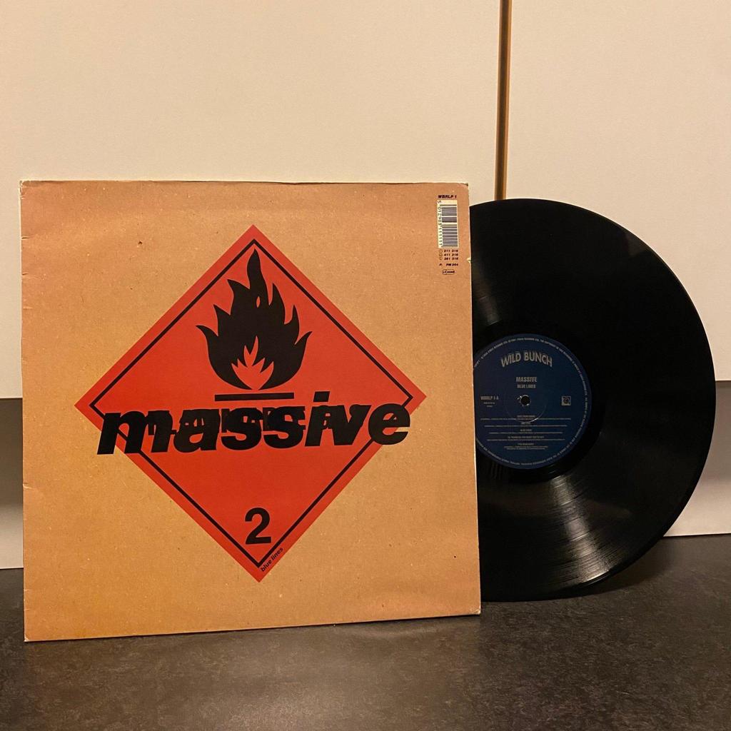 Massive Attack Blue Lines 1991 Original Vinylkoll 5225