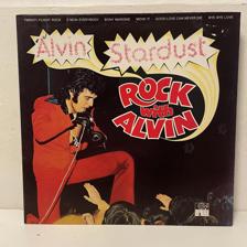 Tumnagel för auktion "Alvin Stardust - Rock with Alvin LP 1975"