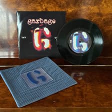 Tumnagel för auktion "Garbage - Stupid Girl Vinyl 7” Alt rock UK grunge butch vig nirvana"