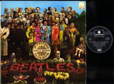 Tumnagel för auktion "THE BEATLES - SGT PEPPERS LONELY HEARTS CLUB BAND - GF"