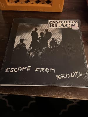 Tumnagel för auktion "Positively Black - Escape From Reality (Select Records 1989) 12" MAXISINGEL"