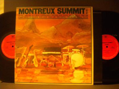 Tumnagel för auktion "MONTREUX SUMMIT - VOLUME 1 - 2 -LP - V/A"