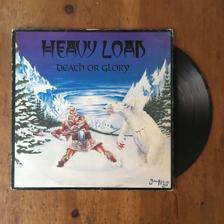 Tumnagel för auktion "Heavy Load - Death Or Glory LP | Originalpress | Hårdrock heavy metal"