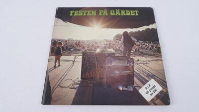 Tumnagel för auktion "V/A Festen På Gärdet Progg Jazz Rock Coloured Vinyl 2x 1971 Silence"