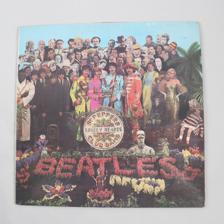 Tumnagel för auktion "LP The Beatles, Sgt. Pepper's Lonely Hearts Club Band"