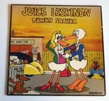 Tumnagel för auktion "JUICE LESKINEN Tähän Saakka Kalle Anka Finska LOVE 1977 Rock Progg Blues Psych"