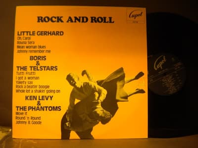 Tumnagel för auktion "ROCK AND ROLL - V/A - LITTLE GERHARD/BORIS & THE TELSTARS.... - CLP 84"