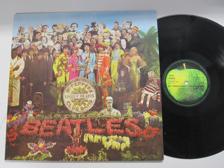 Tumnagel för auktion "Beatles - Sgt. Pepper's Lonely Hearts Club Band - LP"