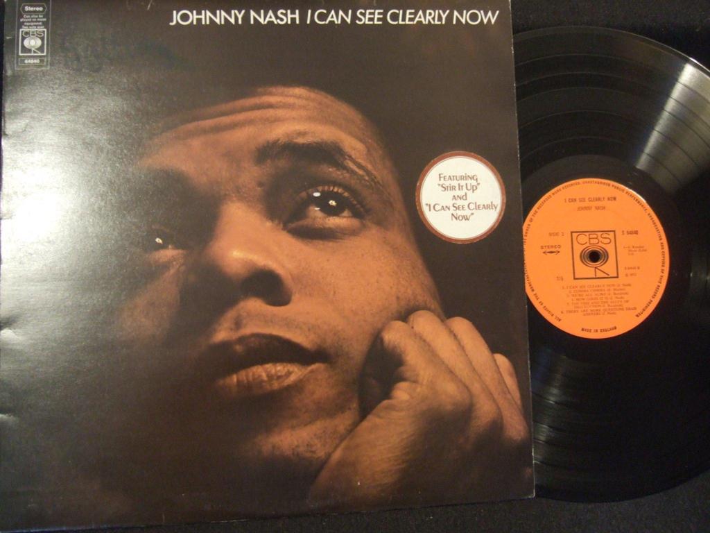*LP JOHNNY NASH. I can see clearly now. 1972 Vinylkoll