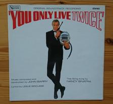 Tumnagel för auktion "LP Vinyl / James Bond - You Only Live Twice SULP 1171 /UK Press 1967 STEREO SVÅR"