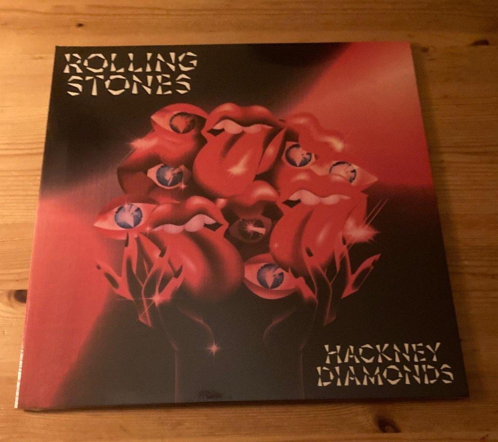 The Rolling Stones - Hackney Diamonds - Blue vinyl alt. cover art ...