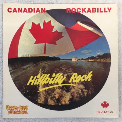 Tumnagel för auktion "V/A hillbilly rock LP Hol REDITA 127"