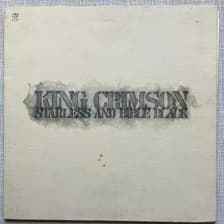 Tumnagel för auktion "KING CRIMSON - STARLESS AND BIBLE BLACK. VINYL LP SVERIGE -74. PROG-ROCK"