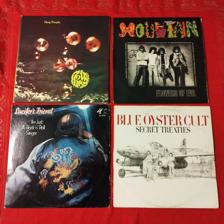 Tumnagel för auktion "Vinylpaket 70's Rock"