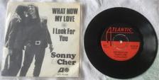 Tumnagel för auktion "Sonny & Cher - What now my love / I look for you  ATL70.160 SVENSK PRESS"