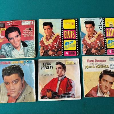 Tumnagel för auktion "Elvis Presley 6 x EP Tyskland"