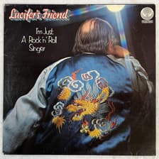 Tumnagel för auktion "LUCIFER'S FRIEND I'm Just A Rock 'N' Roll Singer LP -73 Ger VERTIGO 6360 611"