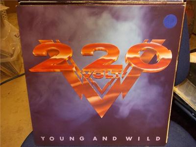 Tumnagel för auktion "220 volt-Young and wild"