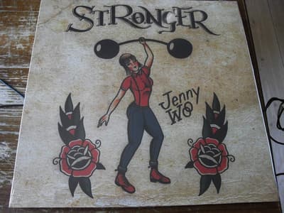 Tumnagel för auktion "jenny woo - stronger"