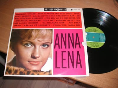 Tumnagel för auktion "ANNA-LENA LÖFGREN Anna-Lena Debut-LP 1964"