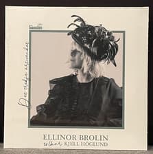 Tumnagel för auktion "Ellinor Brolin – Det Tredje Årtusendet RARE LP Still Sealed White Kjell Höglund"